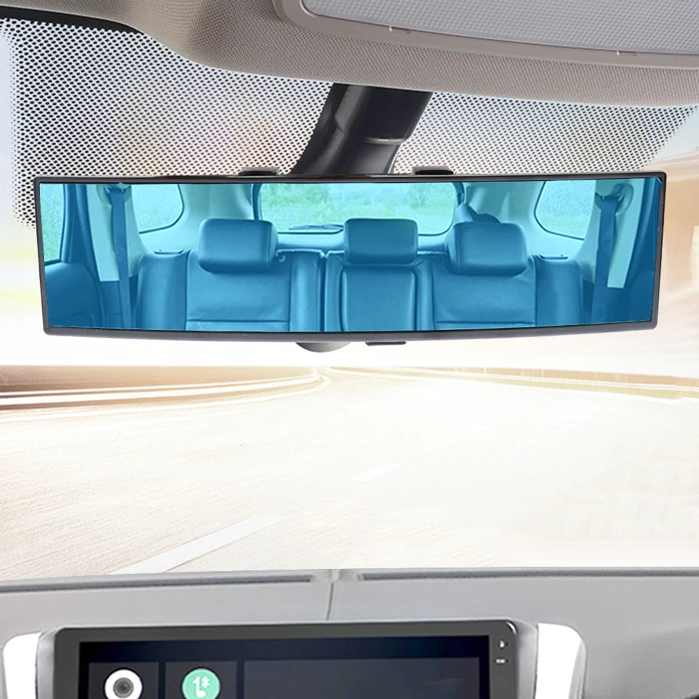 Wide-Angle, Snap-On Car Rear View Mirror