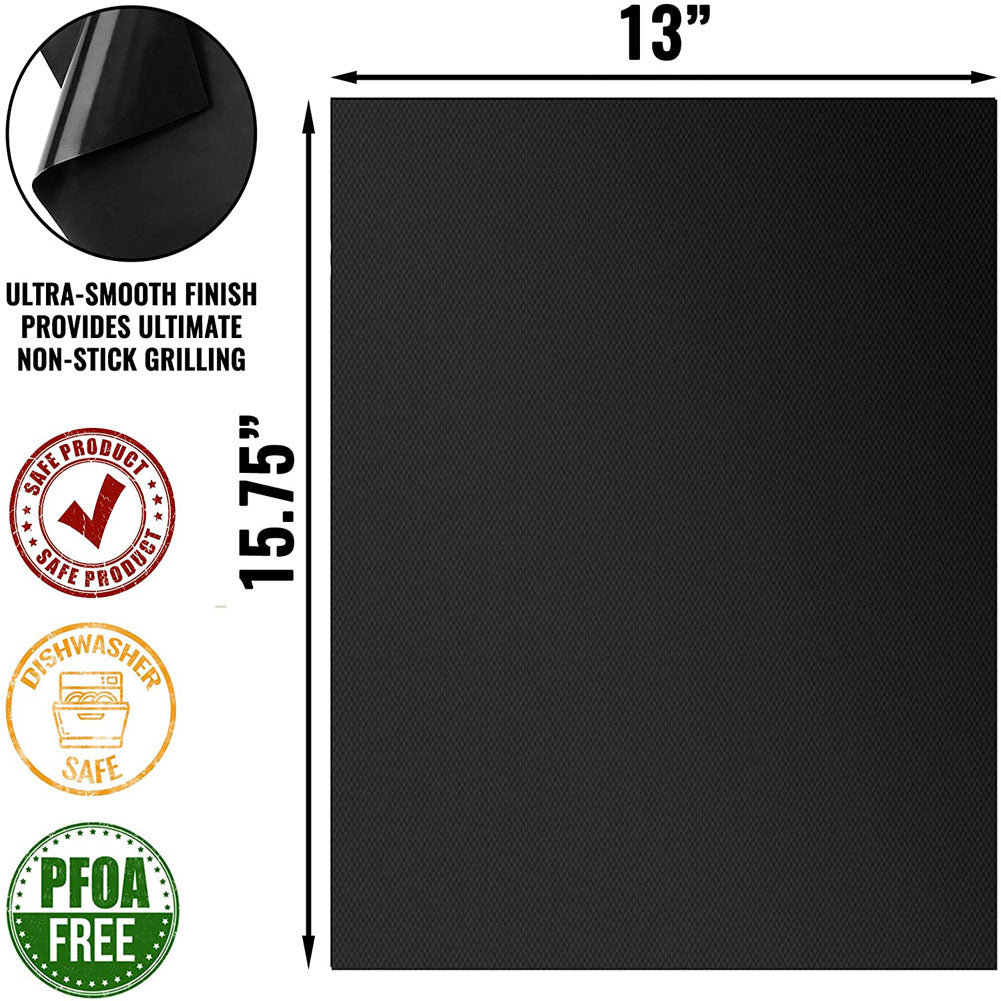Reusable, Non-Stick, BBQ Grill Matt