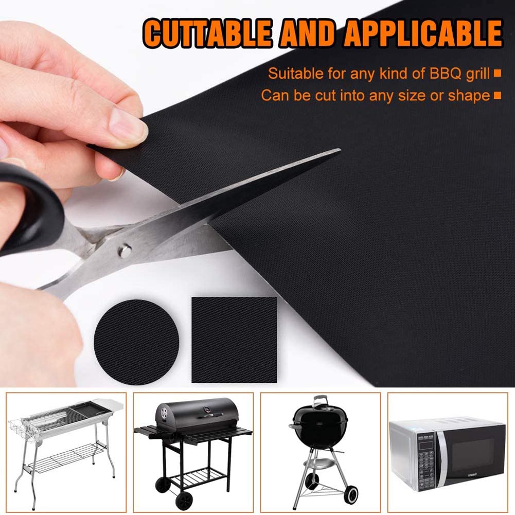 Reusable, Non-Stick, BBQ Grill Matt