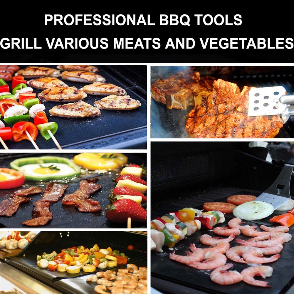 Reusable, Non-Stick, BBQ Grill Matt