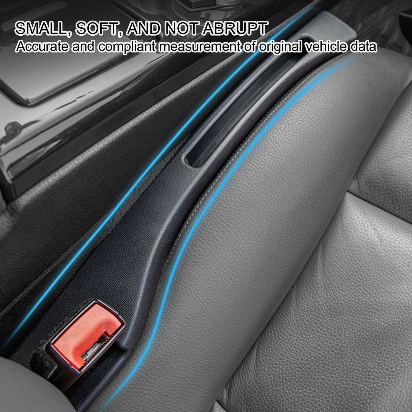 Leak-Proof, Universal Car Seat Gap Filler