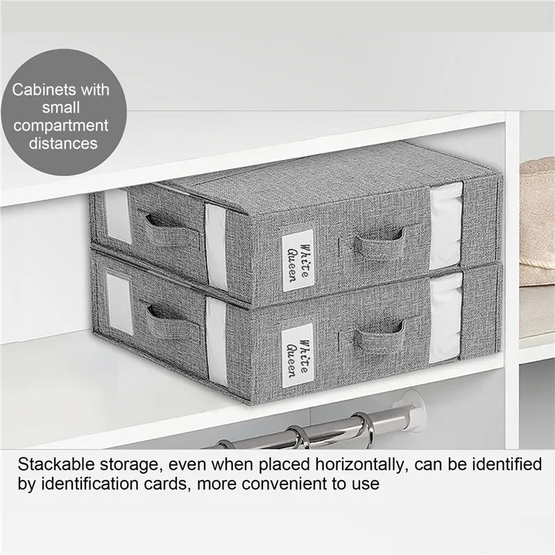 Collapsible Bed Linen Organizer