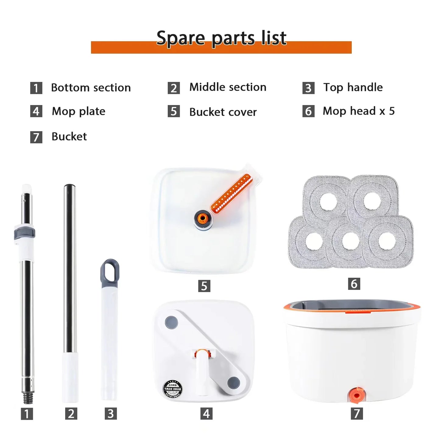 Magic Washing and Drying Mop System