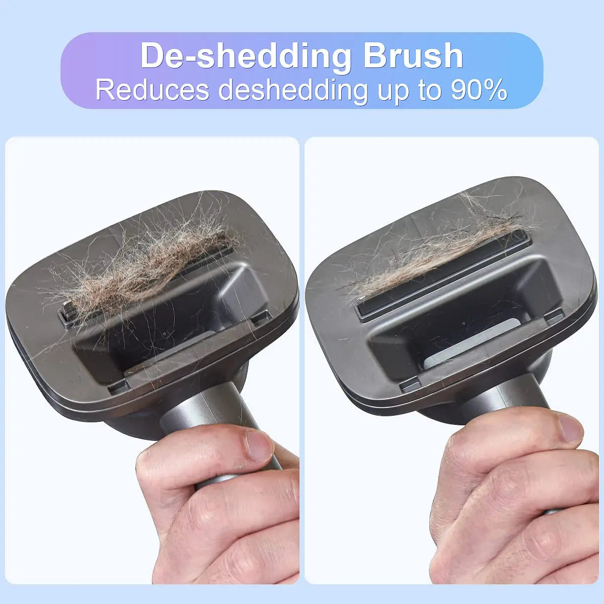 2-in-1 Pet Grooming and Deshedding Vacuum Kit - Dyson V compatible