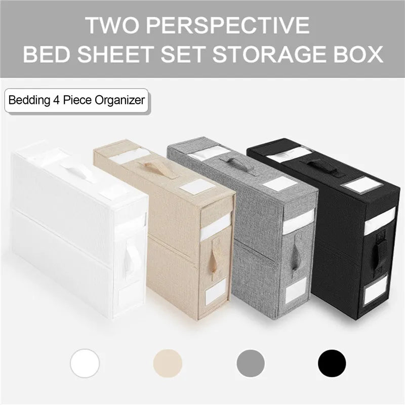 Collapsible Bed Linen Organizer