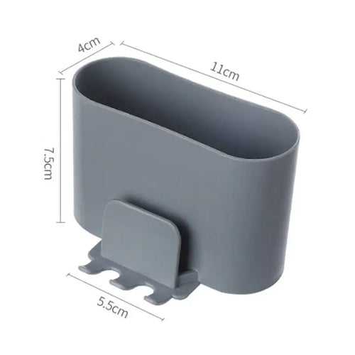 Non-slip Silicone Toothbrush Holder - the ultimate clutter-buster for your counter