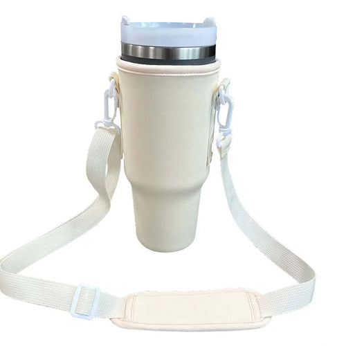 40 oz Stanely Cup Carrier - Includes pouch for phone, keys and cards!