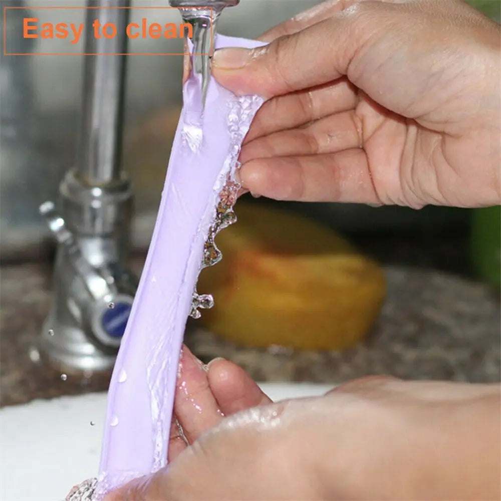 Silicone Snap Straw - Reusable + Eco-Friendly 1PC