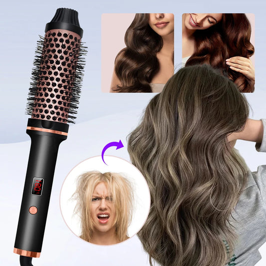 Viral Ceramic Hair Curling Brush