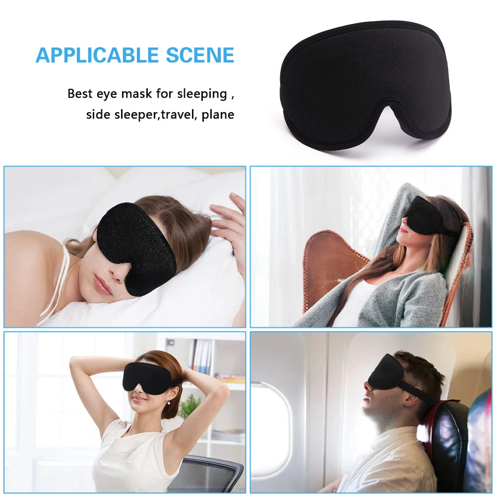 Lash Protecting, Memory Foam, Light Blocking Sleep Mask