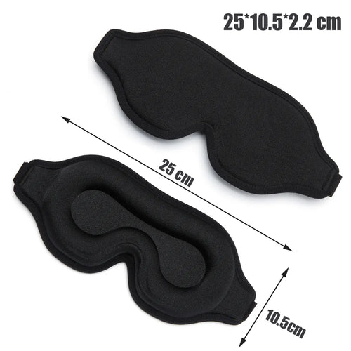 Lash Protecting, Memory Foam, Light Blocking Sleep Mask