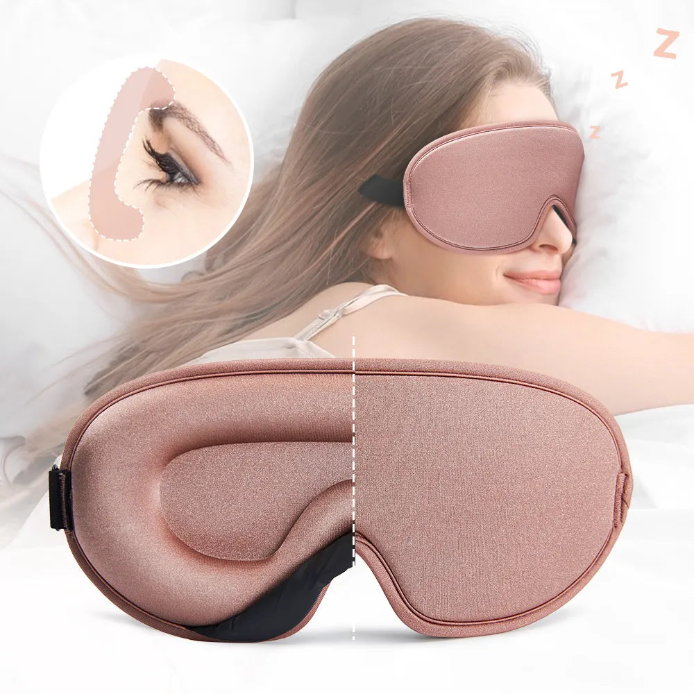 Lash Protecting, Memory Foam, Light Blocking Sleep Mask