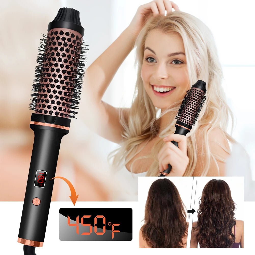 Viral Ceramic Hair Curling Brush